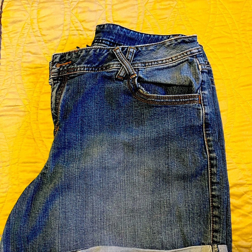 Lane Bryant blue Jean shorts